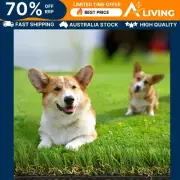 Artificial Grass 40mm 2mx5m Synthetic Fake Lawn Turf Plastic Plant Garden 5M-4C