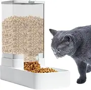 Automatic Pet Feeder,Automatic Feeders for Cat | Gallon Capacity Waterer Bowl Feeding Station for Indoor Outdoor Travel Dog Puppy