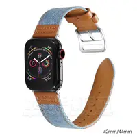 在飛比找蝦皮購物優惠-【牛仔錶帶】42mm/44mm Apple Watch Se