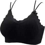 [Generic] Womens Bras Bra for Women Sexy Sports Lace Bra Tops for Top Fitness Yoga Female Pad Sportswear Vest Tank Tops Sport Push Up Bralette Top Women Wireless Bra