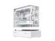 GAMEMAX Infinity N80 WH White SPCC / Tempered Glass ATX Mid Tower Case