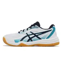 在飛比找蝦皮商城優惠-Asics 大童鞋 Upcourt 5 GS 白 深藍 藍 