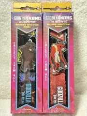 GODZILLA x KONG The New Empire Keychain & Wrist Strap Bundle x2*New*