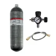 TUXING 4500Psi Pcp Air Tank 4.7L Carbon Fiber HPA Tank with Valve for Paintball