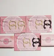 Strap Perfect Bra Concealer Clip Seen TV Lift Max Cleavage Racerback 3 Pk