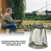 Outdoor Fishing Camping Mosquito Mesh Protective Hat Against Flies Bees Bugs AU