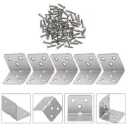 12 Pcs Heavy Duty Corner Brace Angle Bracket Angled Shed Lock