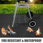 Under Grill Mat Fireproof Premium Fire Pit Mat Protector for Deck