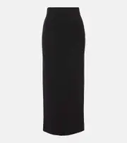 [Dolce & Gabbana] Dolce & Gabbana Chiffon midi skirt AU 14 black