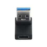 Female USB-C Type C to Male USB 3.0 A Up Angled Data Adapter for Laptop Desktop