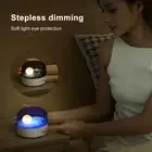 Moon LED Atmosphere Night Light Speaker Bluetooth Rechargeable Table Lamp Gif GS