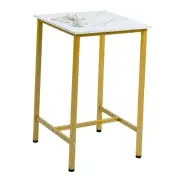 Bar Table, 23.6" Pub Table High Top Table, Square Bar Height Table, Counter