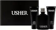He by Usher 100ml Eau de Toilette Spray, 75ml Aftershave Balm & 75ml Shower Gel