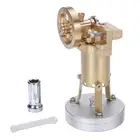 S06 Mini Brass Steam Boiler Engine Model Fuelled By Liquid Alcohol