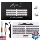 DIY Lash Extension Kit 200pcs Cluster Lashes Kit 30D Lash Clusters Individual