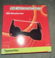 Porelon Lift-Off Correction Tape # 11412 for IBM Wheelwriter Typewriter. NIB Blk