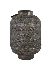 Alvar 1 Light Medium Lantern in Antique Bronze