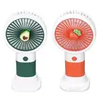 Handheld Fan Cartoon Fan Portable USB Rechargeable Pocket Handheld Fan