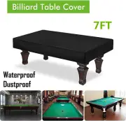 7ft Billiard Pool Table Cover Snooker Polyester Dust Waterproof Protective Cap