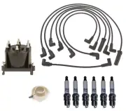 ACDelco Ignition Kit Distributor Rotor Cap Wire & Spark Plugs For GMC Sonoma V6