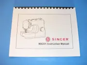 Singer MX231 Sewing Machine Instruction Manual - Printed