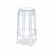 Philippe Starck Replica Charles Ghost Bar Stool - 66cm - Clear