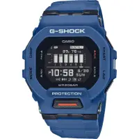 在飛比找momo購物網優惠-【CASIO 卡西歐】G-SHOCK 纖薄運動系藍芽計時手錶