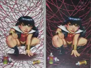 Vampirella #17 Ryan Kincaid Chibi Web Variant Cover Set Comics Elite Exclusive