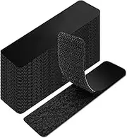 CUBETA 16pcs Heavy Duty Hook & Loop Strips with Adhesive, Heavy Duty Double Sided Tape for Home, Carpet, Sofa Cushion, 10 * 2.5cm