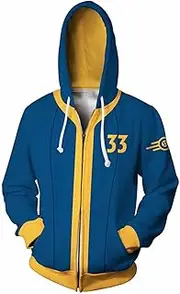 [Taeyue] Lucy Cosplay Costume Vault 33 Cosplay Hoodie Halloween Carnival Sweatshirt Hoodie for Adults