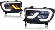 Car Light Compatible For Toyota Sequoia/Tundra Headlight 2007-2020 LED Projetor Head Lamp Daytime Running Light Auto Accessories