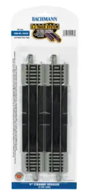 HO-Gauge - Bachmann - E-Z Track 9" Straight Rerailer (2 Per Card)