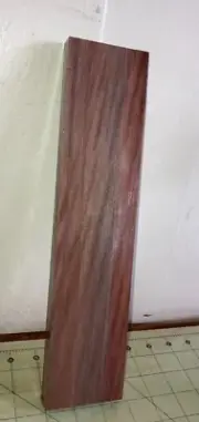 One Piece Hawaiian Ohia Wood w/Curl ~12 1/2" x 2 7/8" x 3/4" (#283)