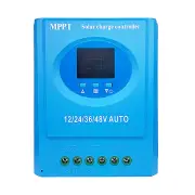 100A/120A/150A 12V/24V/36V/48V MPPT Solar Controller Power Display Dual USB Output Intelligent Charging Light Control Le