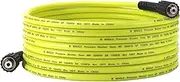 M MINGLE Pressure Washer Hose 25 FT x 1/4" - Replacement Power Wash Hose with M22 14mm Fittings - 3600 PSI