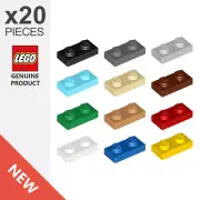 20 x LEGO® 1 x 2 Plates 3023 Bulk Lot
