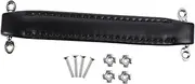 TEHAUX Guitar Amplifier Amp Handle Leather Instrument Tool Steel Bars Fit for Audio Speaker