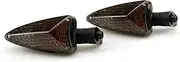 Turn Signal Indicator Turn Signal Light for Aprilia NA 850 GT/Mana SL 750 Shiver/GT SMV 750 Dorsoduro Motocycle Accessories Front/Rear Indicator Lamp (Color : Smoke, Size : 21mm)