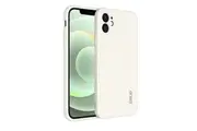 For iPhone 12 mini Case, Liquid Silicone Shockproof Protective Cover, Beige