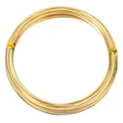 Soft Brass Wire, 1 Roll 22Ga/0.6x0.6mm 6m/19.69ft Square Craft Wire, Brass