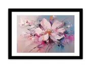 Flower Framed print Art Poster