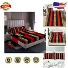 Modern Brown Cheetah Print Bedding Set – King Size with 500 Thread Count