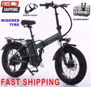 2000W Portable Electric Bike Scooter Foldable Bicycle 25AH 48V Lithium Battery