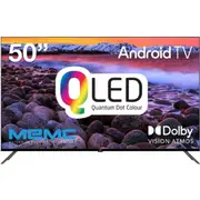 JVC 50" Edgeless 4K Ultra HD QLED Android TV - LT-50NQ7145A