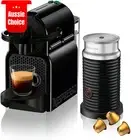 Automatic Coffee Machine Single Serve Capsule with Milk Frother Compact Black