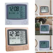 Azan Clock Muslim Wall Clock Snooze Backlight Function Date Temperature Alarm