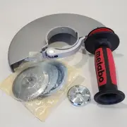 Genuine New Metabo Spares - Blade Nut, Wheel Guard, Handle & Disc Backing Set