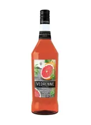 Vedrenne Grapefruit Pink Syrup 0% 1000ml