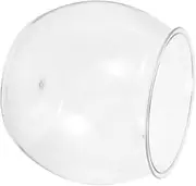Round Betta Tank Unbreakable Plastic Globe Aquarium for Small Spaces Stylish Decorative Fish Bowl for Home and Office Create Elegant Micro Landscapes with Durable Design