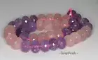 14X10MM MIX QUARTZ GEMSTONE FACETED RONDELLE LOOSE BEADS 7.5inch